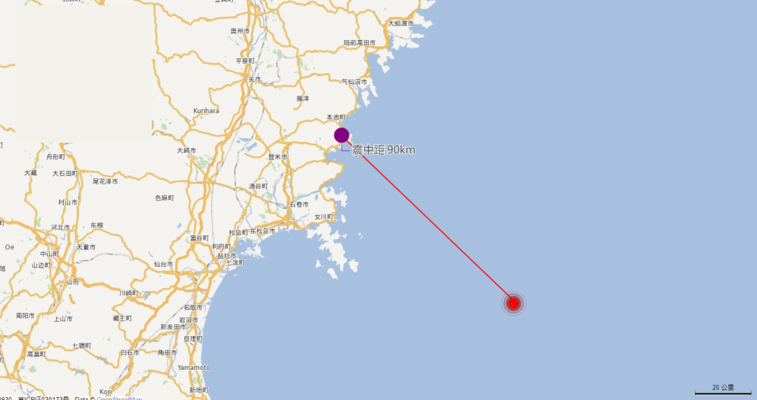 5月1日日本6.6級地震破壞力分析