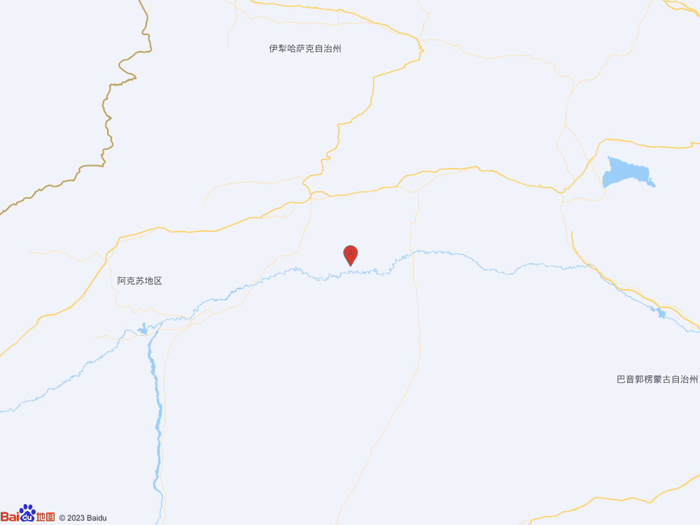 新疆阿克蘇地區(qū)庫(kù)車市發(fā)生4.3級(jí)地震