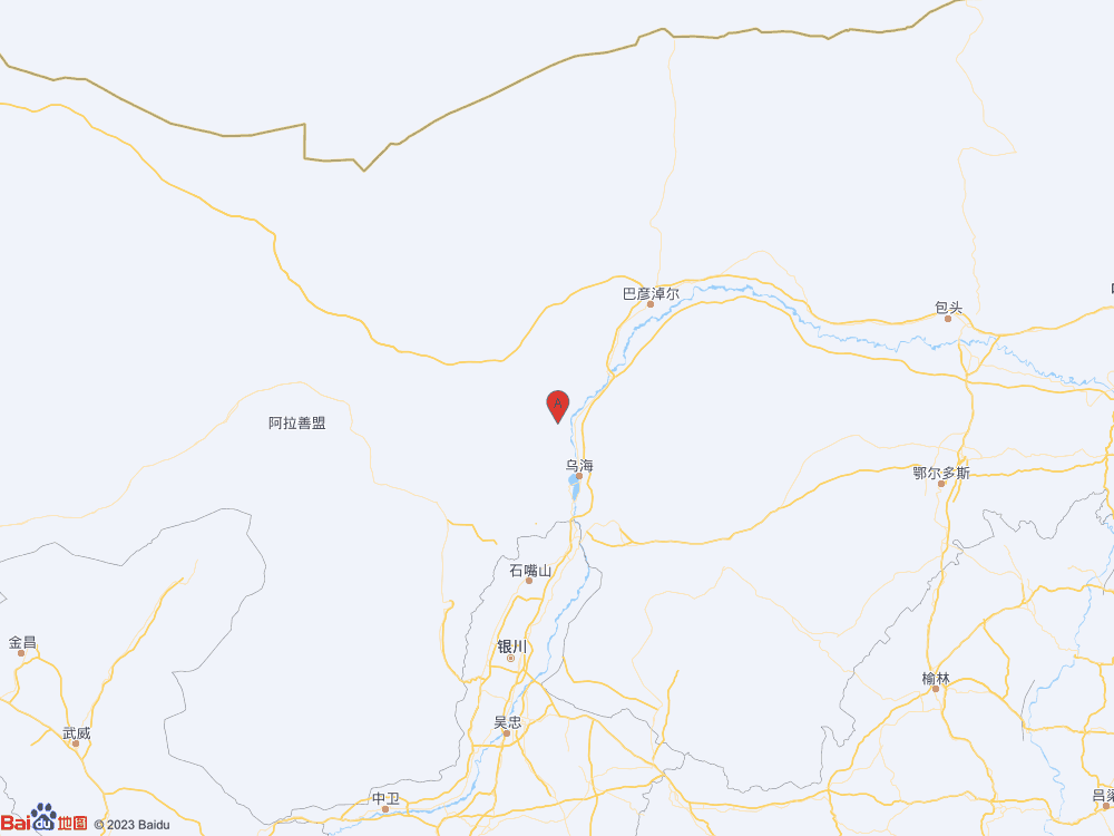 內(nèi)蒙古阿拉善盟阿拉善左旗發(fā)生3.4級(jí)地震