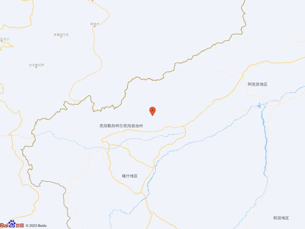 新疆克孜勒蘇州阿圖什市發(fā)生3.5級(jí)地震