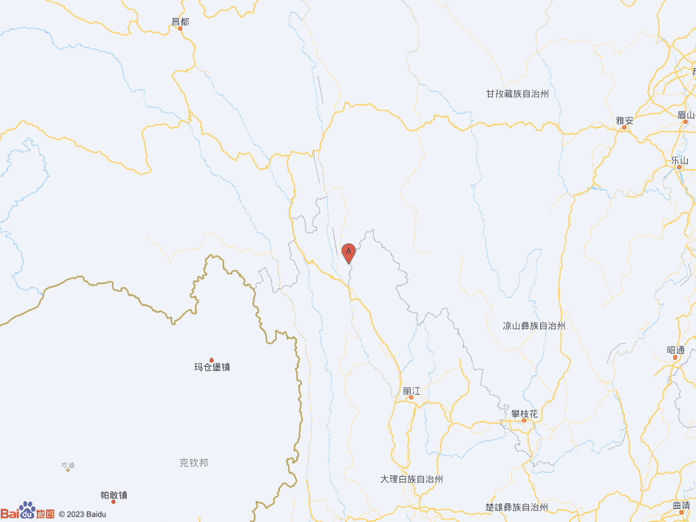 四川甘孜州得榮縣發(fā)生3.0級(jí)地震