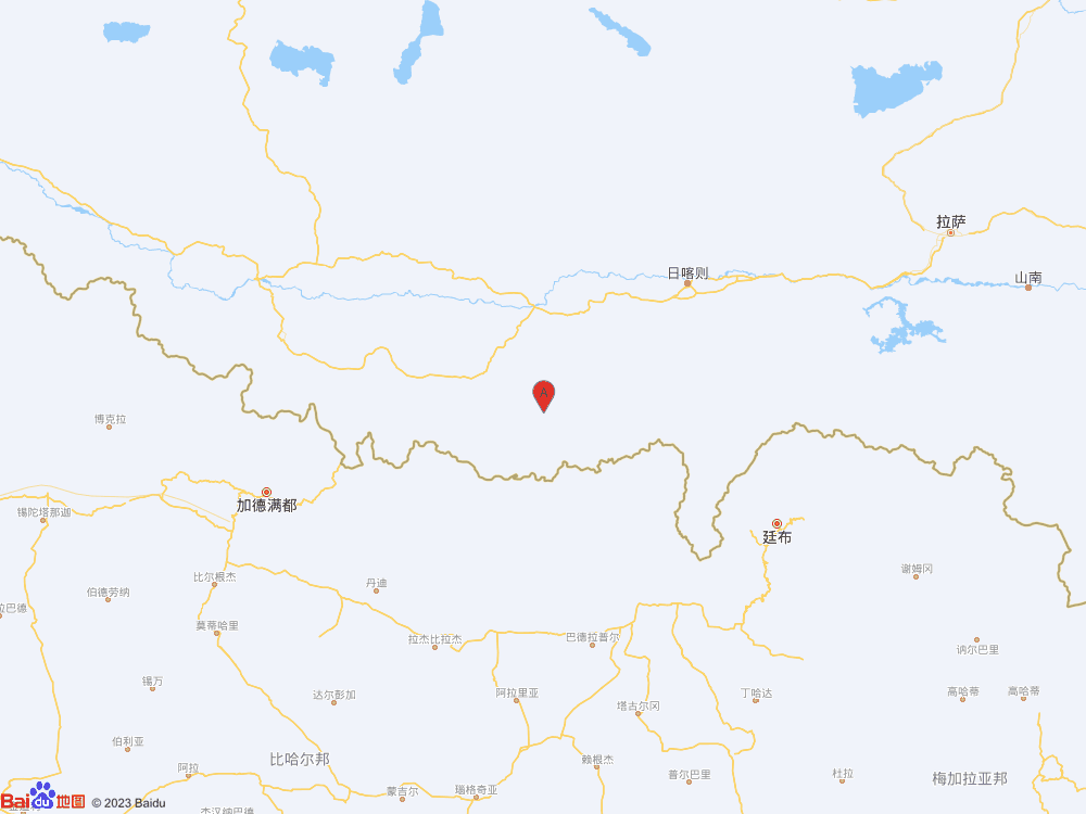 西藏日喀則市定結(jié)縣發(fā)生4.2級(jí)地震