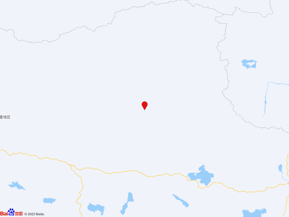 西藏那曲市雙湖縣發生4.6級地震