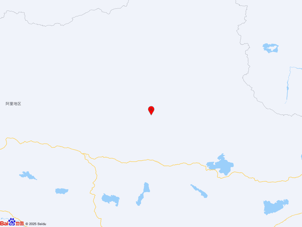 西藏那曲市尼瑪縣發生3.1級地震