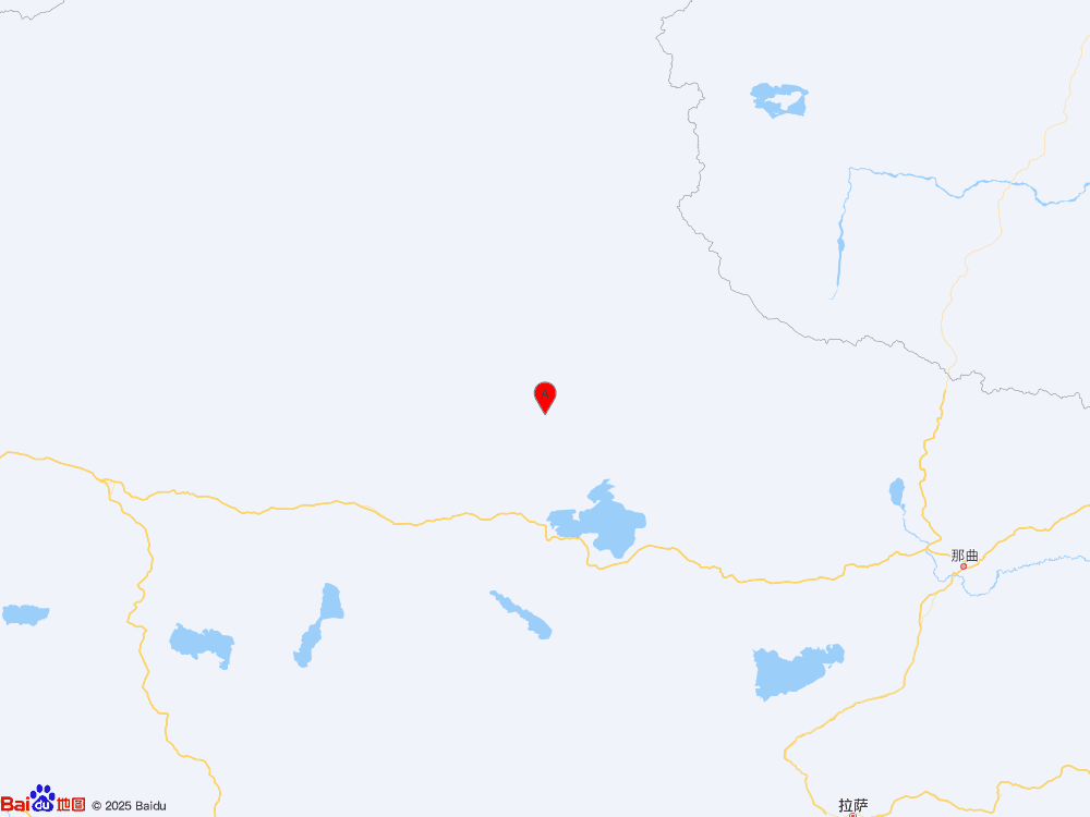 西藏那曲市雙湖縣發生4.0級地震