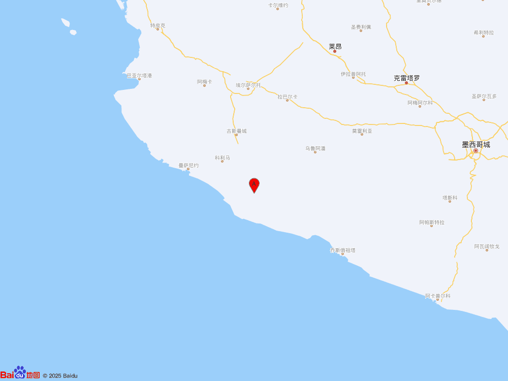 墨西哥發(fā)生6.3級(jí)地震