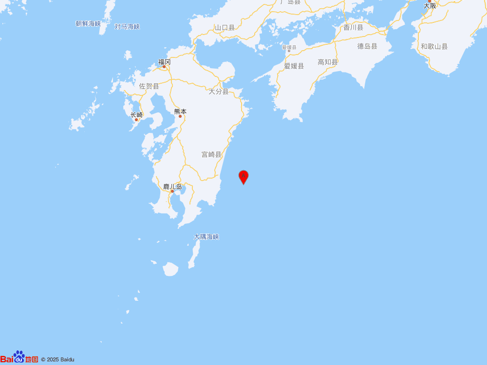 日本九州島發(fā)生5.3級(jí)地震