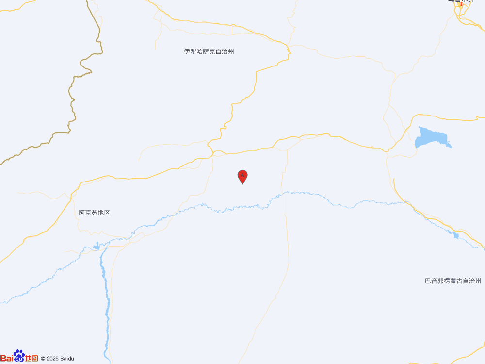 新疆阿克蘇地區(qū)庫(kù)車市發(fā)生3.2級(jí)地震