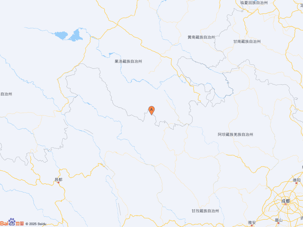 四川甘孜州色達(dá)縣發(fā)生3.1級(jí)地震