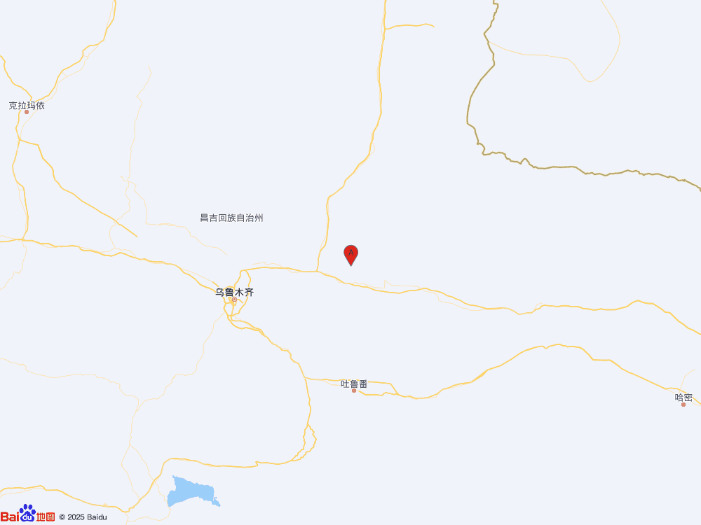 新疆昌吉州吉木薩爾縣發生3.3級地震