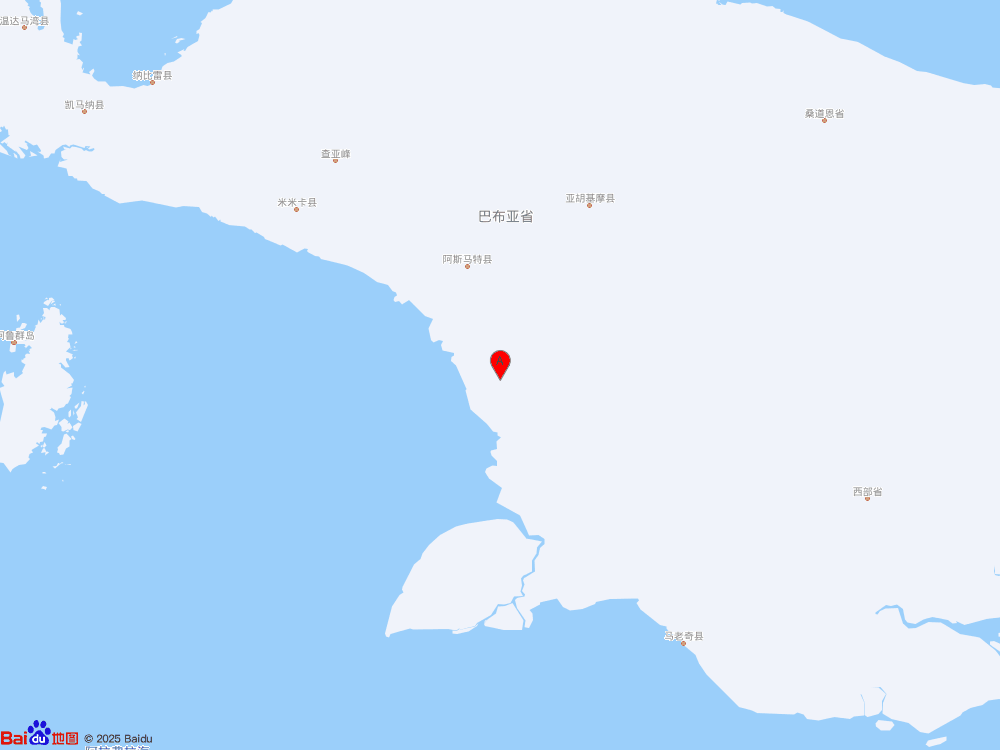 印尼巴布亞省發生5.4級地震