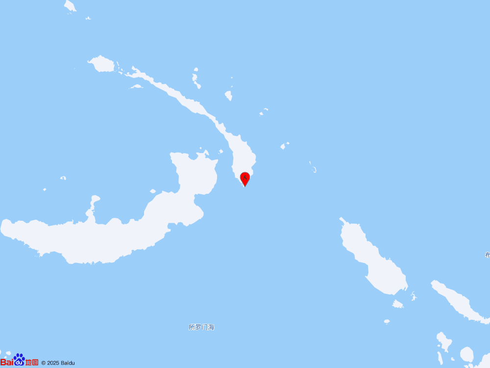 巴布亞新幾內亞附近海域發生6.0級地震