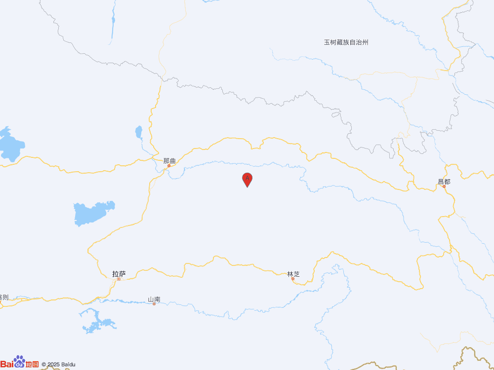 西藏那曲市比如縣發生3.3級地震