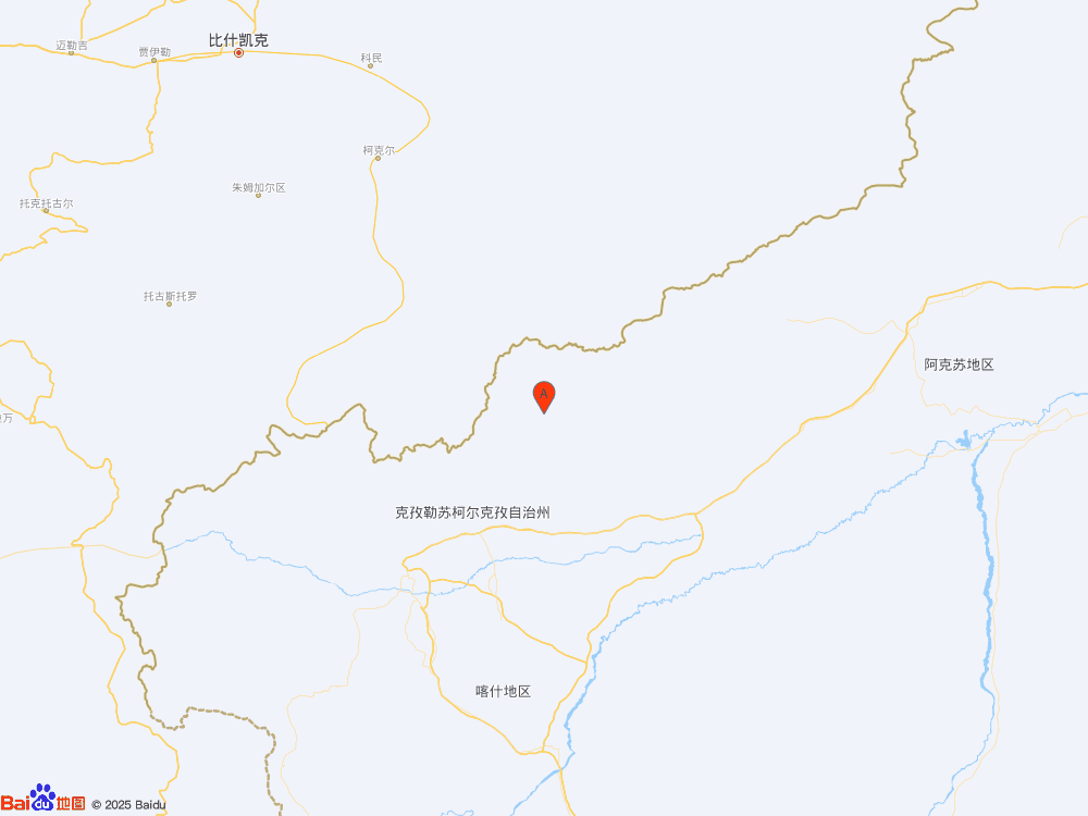 新疆克孜勒蘇州阿合奇縣發(fā)生3.0級(jí)地震