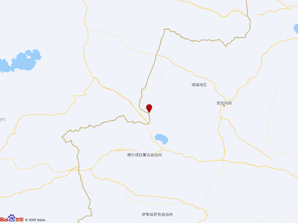 新疆塔城地區(qū)裕民縣發(fā)生3.7級(jí)地震