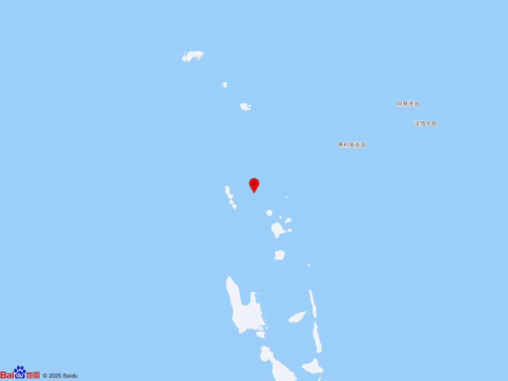 瓦努阿圖群島發(fā)生5.7級(jí)地震