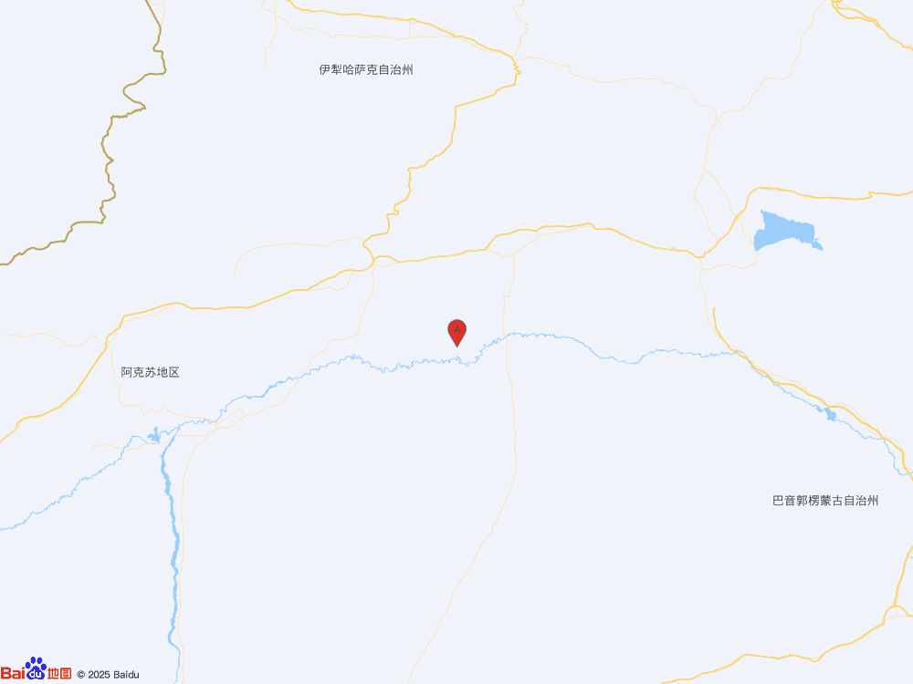 新疆阿克蘇地區(qū)庫車市發(fā)生3.2級地震