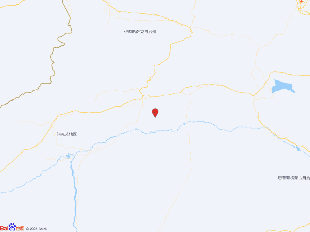 新疆阿克蘇地區(qū)庫(kù)車市發(fā)生3.0級(jí)地震