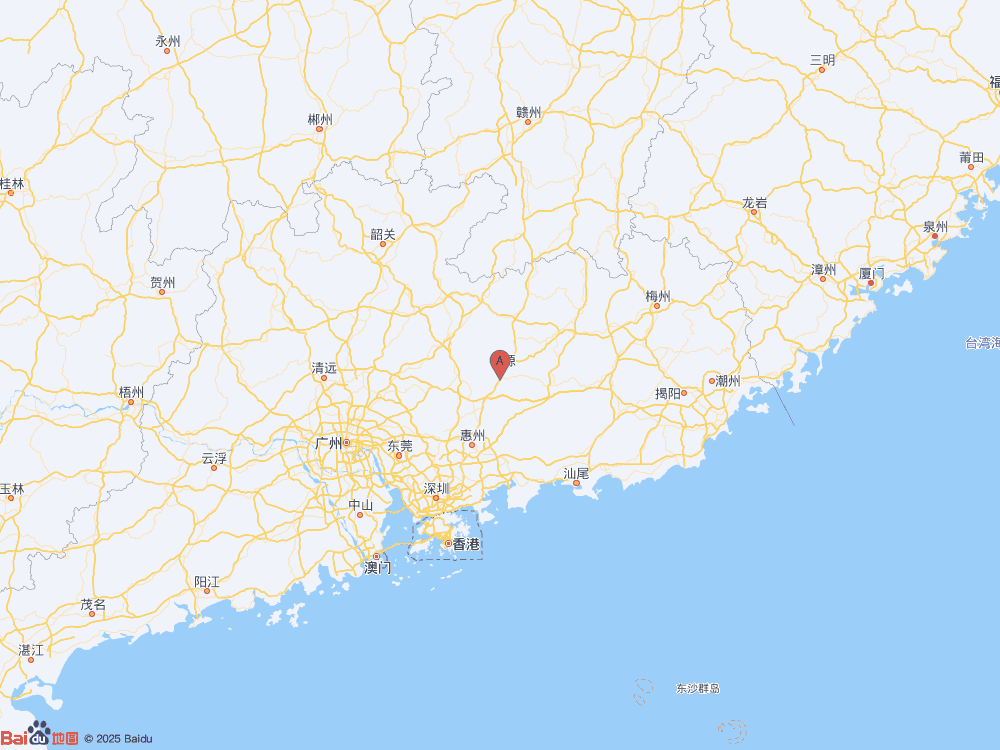 廣東河源市源城區(qū)發(fā)生3.0級(jí)地震