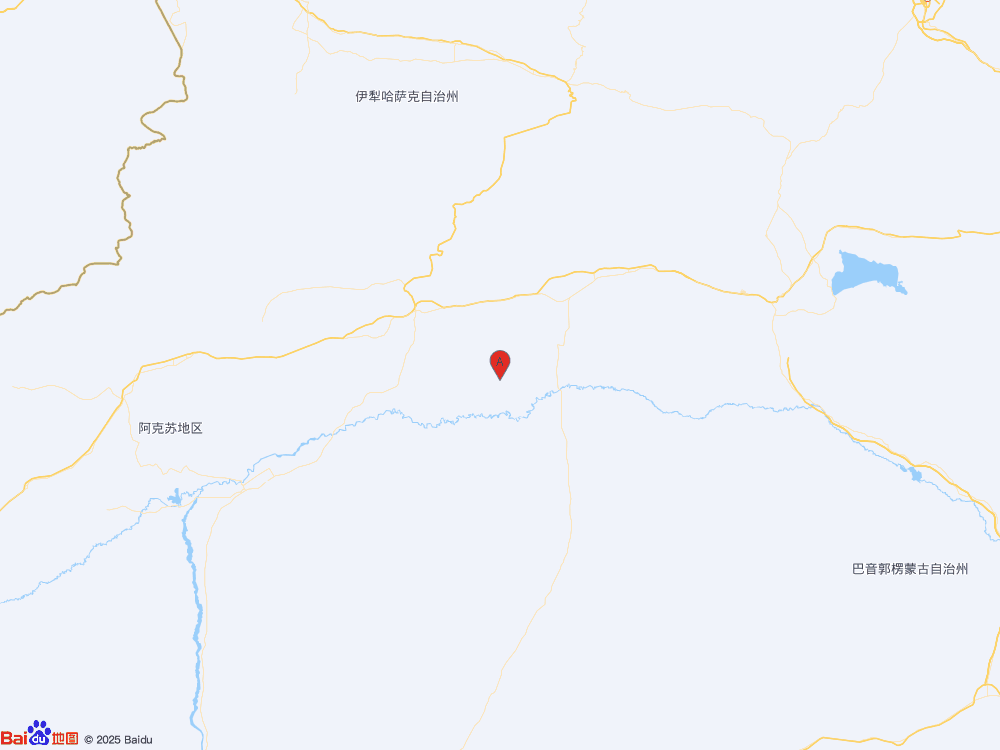 新疆阿克蘇地區(qū)庫車市發(fā)生3.0級(jí)地震