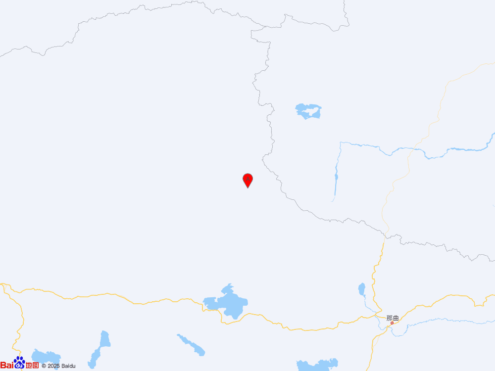 西藏那曲市雙湖縣發(fā)生3.4級(jí)地震