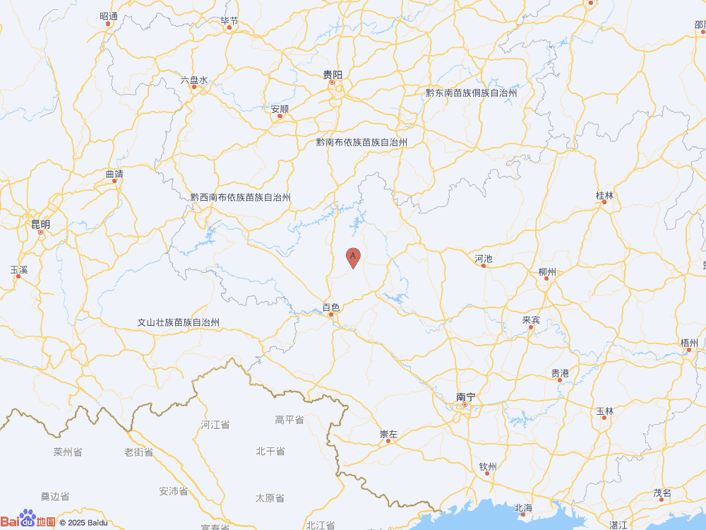 廣西河池市鳳山縣發(fā)生4.1級(jí)地震