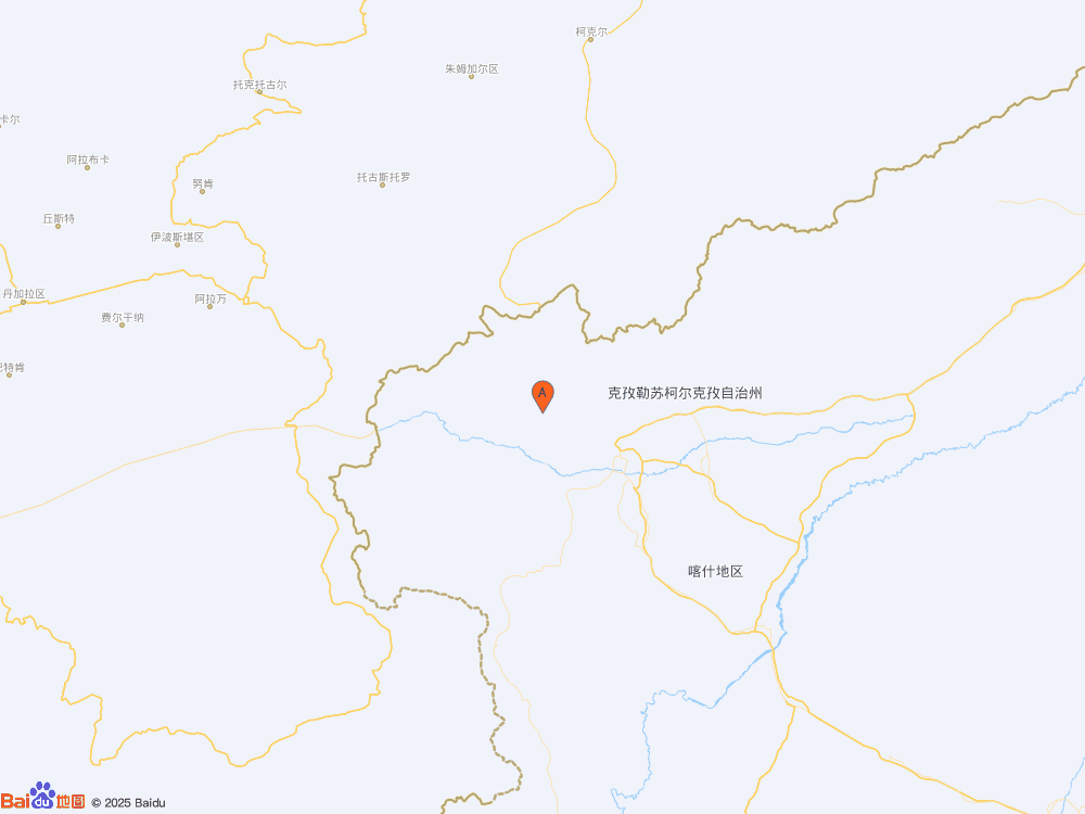 新疆克孜勒蘇州烏恰縣發生3.7級地震