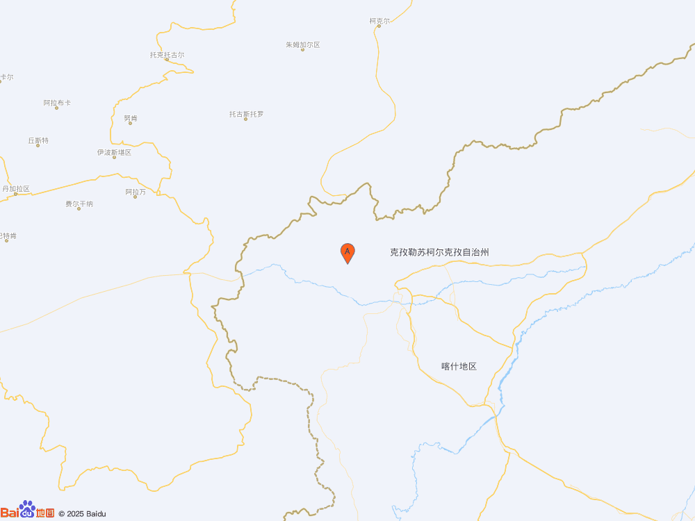 新疆克孜勒蘇州烏恰縣發生3.3級地震