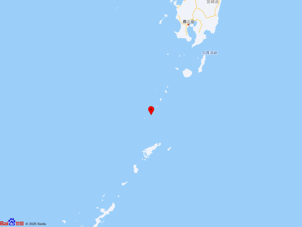 琉球群島發生5.2級地震