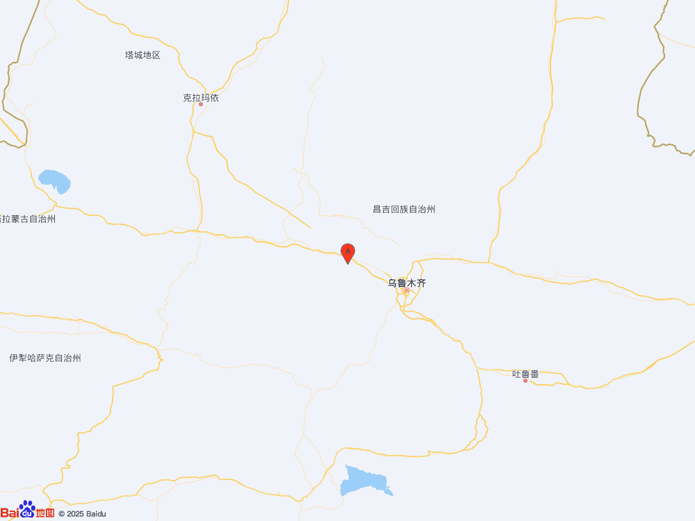 新疆昌吉州呼圖壁縣發生3.4級地震