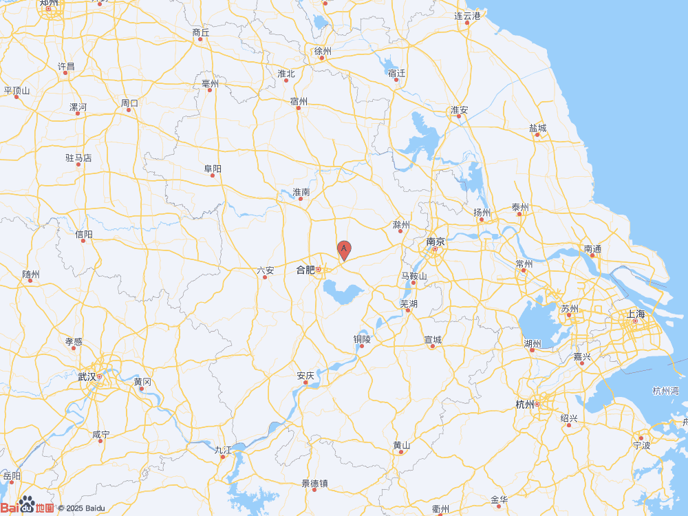 安徽合肥市肥東縣發生2.9級地震