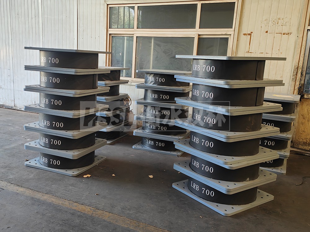 Y4Q鉛芯橡膠隔震支座生產廠家 隔震支座廠家哪家好 水平力分散型橡膠隔震支座LNR